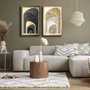Wallity Set de 2 Lienzos Decorativos Multicolor 45 x 70 cm